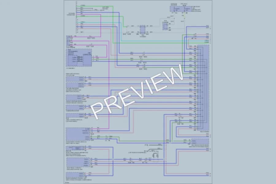 2012 Infiniti M35h Computer Data Lines wiring diagram preview
