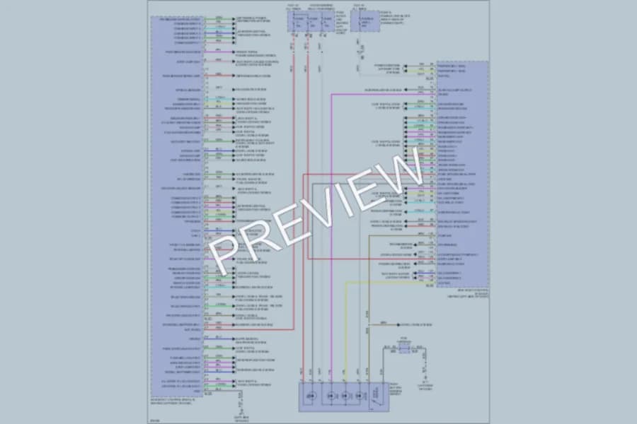 2012 Infiniti M37 Body Control Modules wiring diagram preview