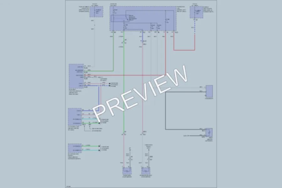 2012 Infiniti M37 Defoggers wiring diagram preview