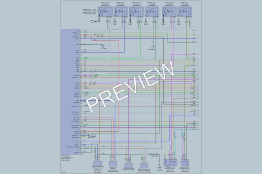2012 Infiniti M37 Engine Performance wiring diagram preview