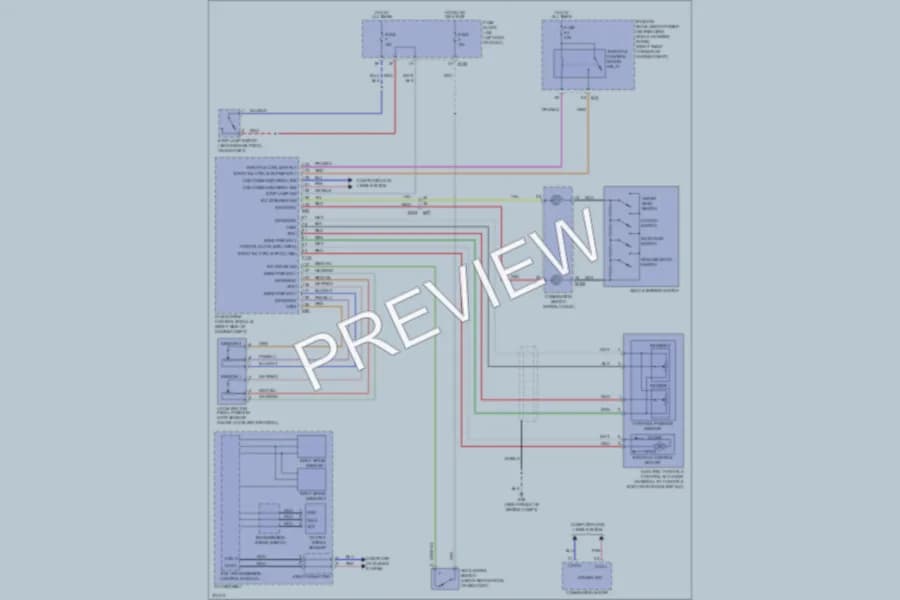 2012 Infiniti QX56 Cruise Control wiring diagram preview