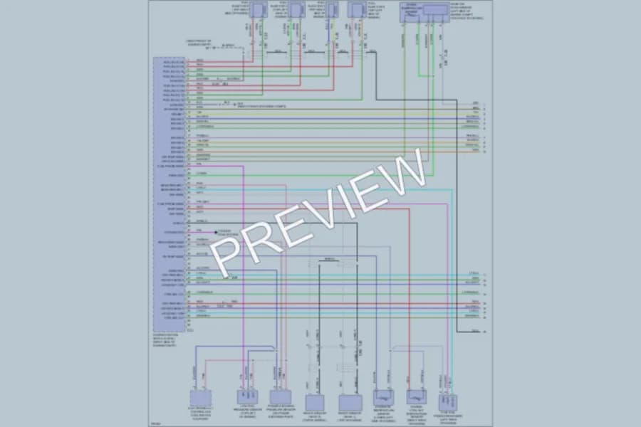 2012 Infiniti QX56 Engine Performance wiring diagram preview