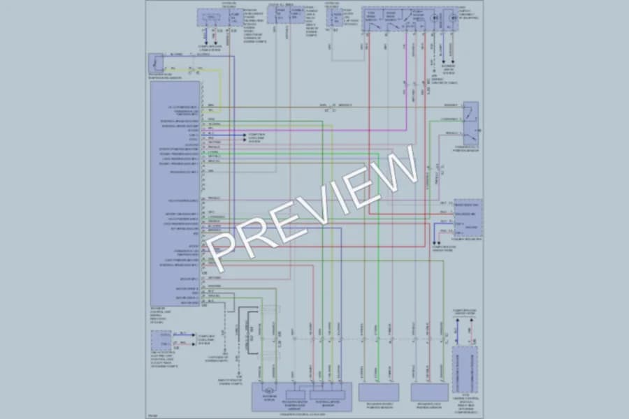 2012 Infiniti QX56 Transmission wiring diagram preview