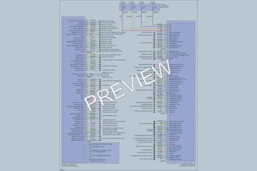 2012 Jaguar XJSupersport Body Control Modules wiring diagram preview
