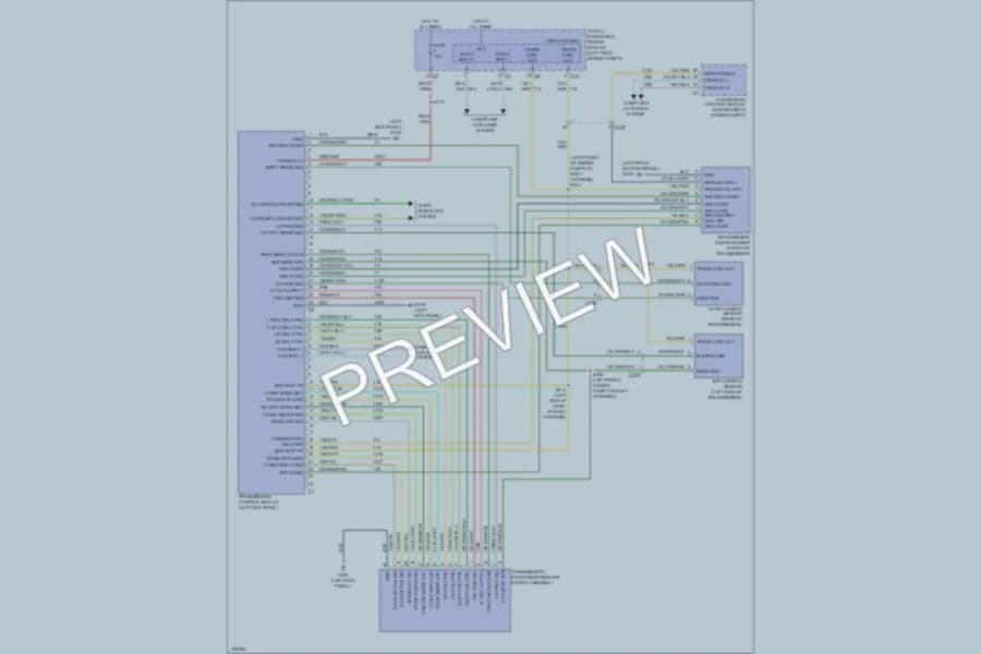 2012 Jeep Compass Transmission wiring diagram preview