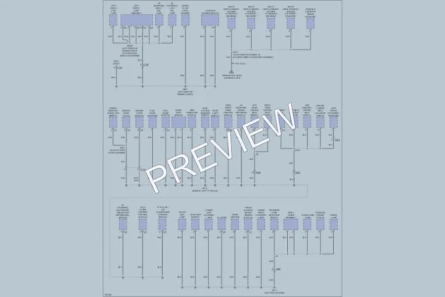 2012 Jeep GrandCherokee Ground Distribution wiring diagram preview