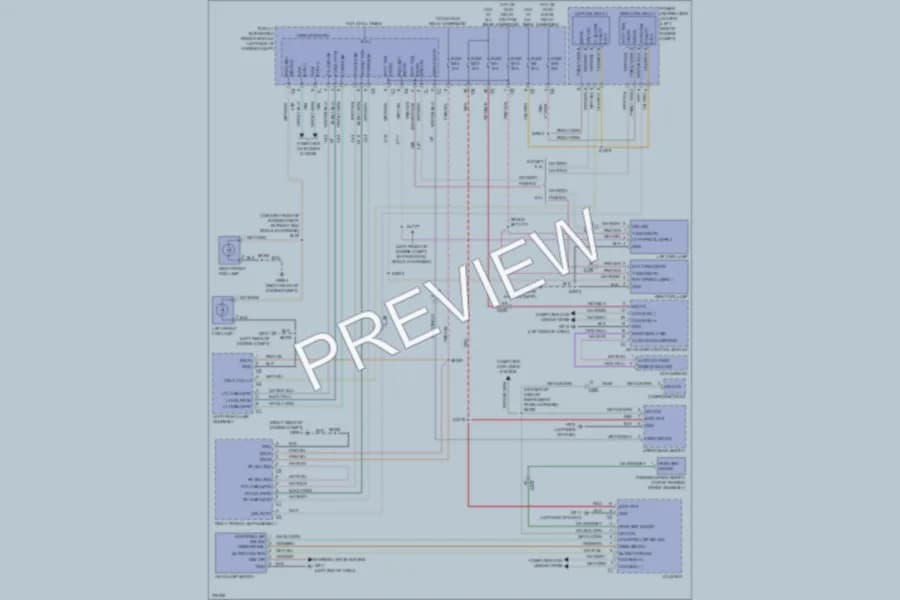 2012 Jeep GrandCherokee Headlights wiring diagram preview