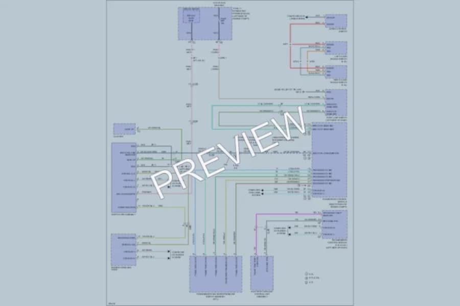 2012 Jeep GrandCherokee Shift Interlock wiring diagram preview