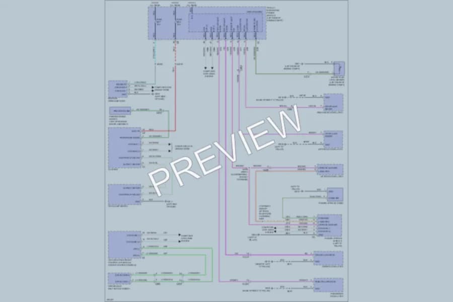 2012 Jeep GrandCherokee Warning Systems wiring diagram preview