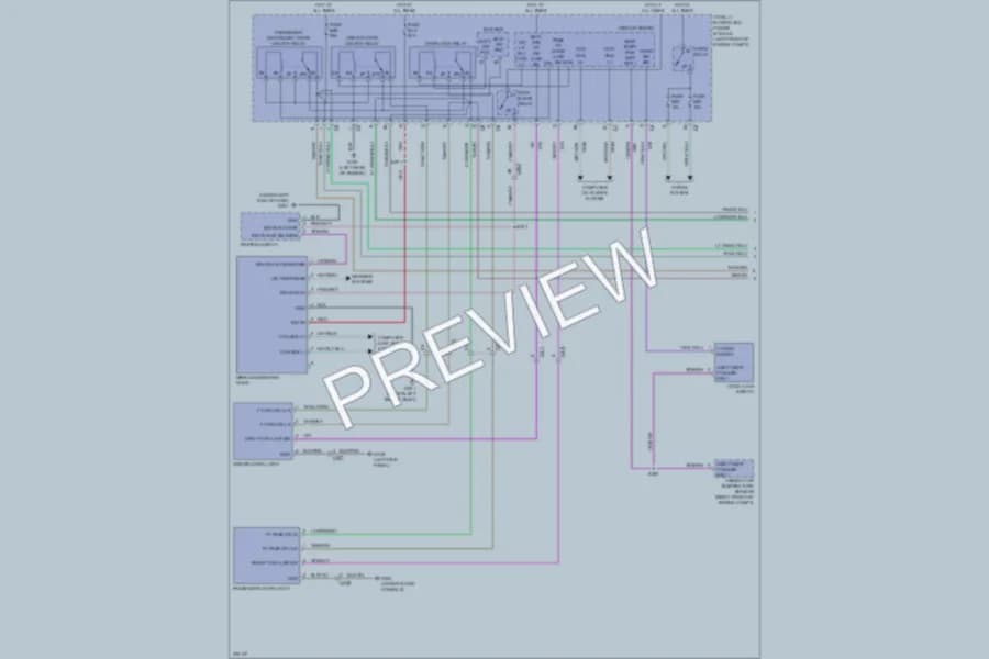 2012 Jeep Liberty Anti Theft wiring diagram preview