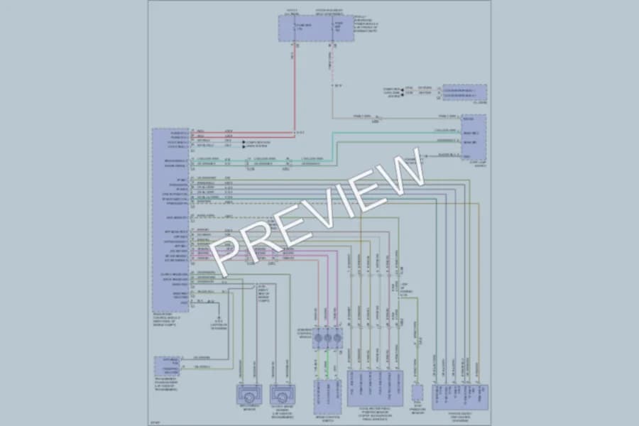 2012 Jeep Liberty Cruise Control wiring diagram preview