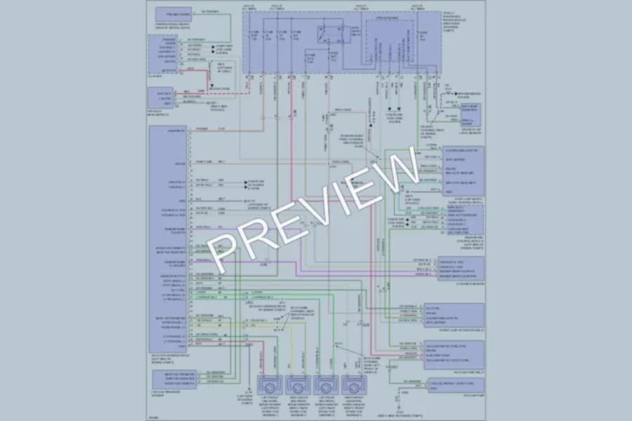 2012 Jeep Wrangler Anti Lock Brakes wiring diagram preview