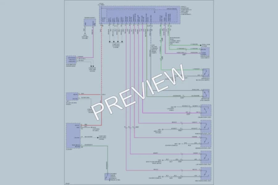 2012 Jeep Wrangler Warning Systems wiring diagram preview