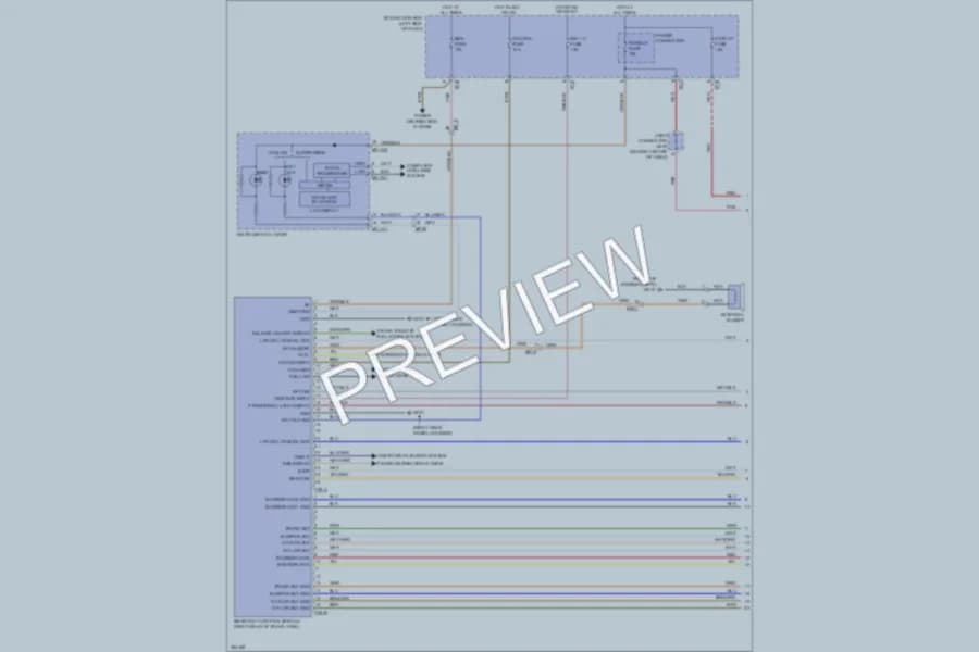 2012 Kia Forte Anti Theft wiring diagram preview