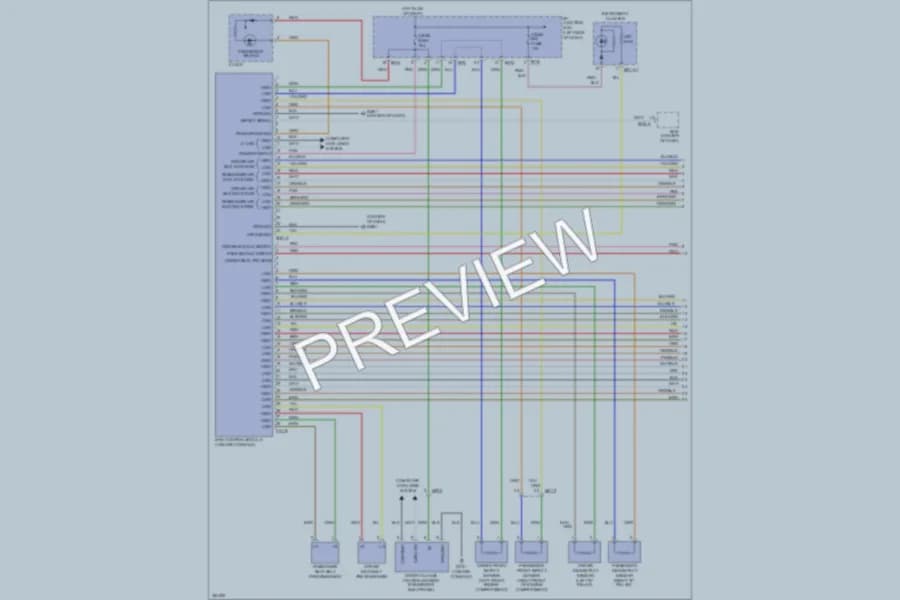 2012 Kia ForteKoup Supplemental Restraints wiring diagram preview