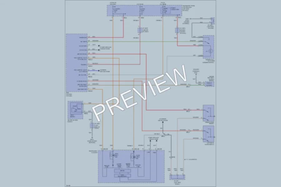 2012 Kia ForteKoup Warning Systems wiring diagram preview
