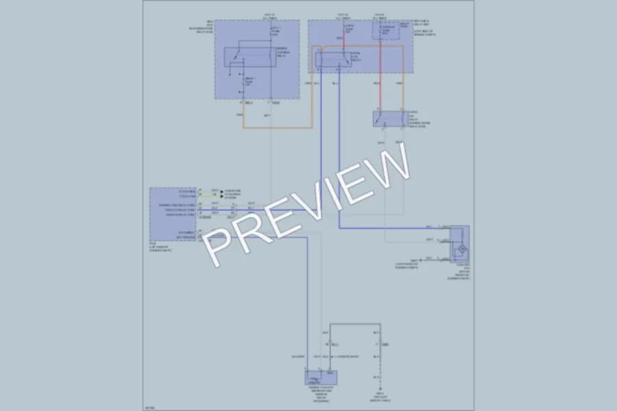 2012 Kia Optima Cooling Fan wiring diagram preview