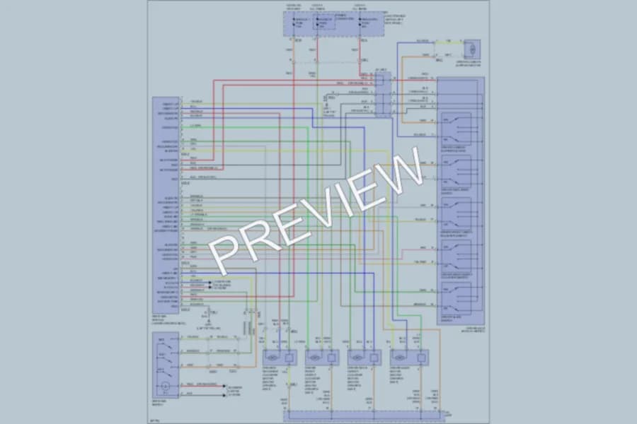 2012 Kia Optima Memory Systems wiring diagram preview