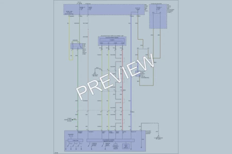 2012 Kia Sorento Power Mirrors wiring diagram preview