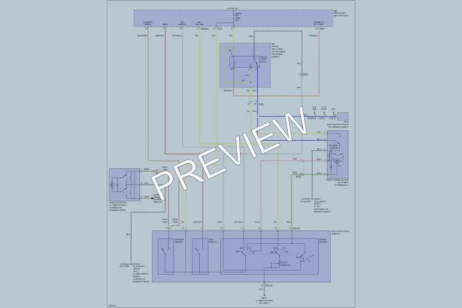 2012 Kia Sorento Wiper Washer wiring diagram preview
