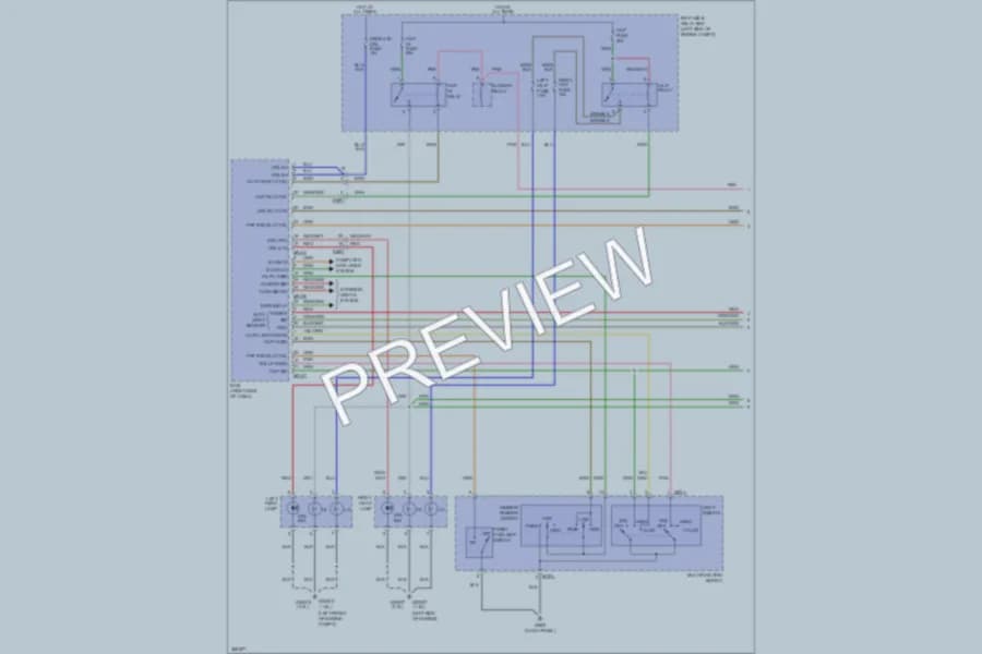2012 Kia Soul Headlights wiring diagram preview