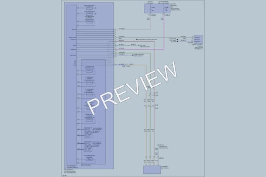 2012 LandRover LR2 Transmission wiring diagram preview