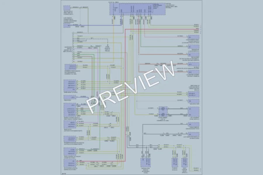 2012 LandRover RangeRover Computer Data Lines wiring diagram preview