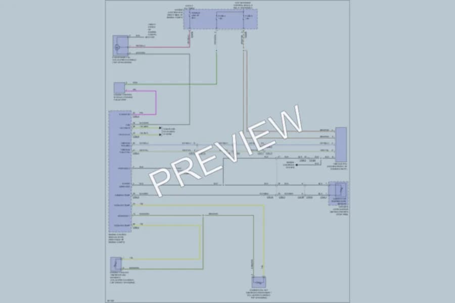 2012 LandRover RangeRover Cooling Fan wiring diagram preview