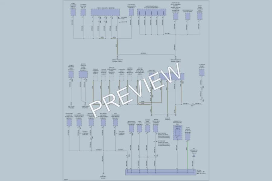 2012 Lexus CT200h Ground Distribution wiring diagram preview