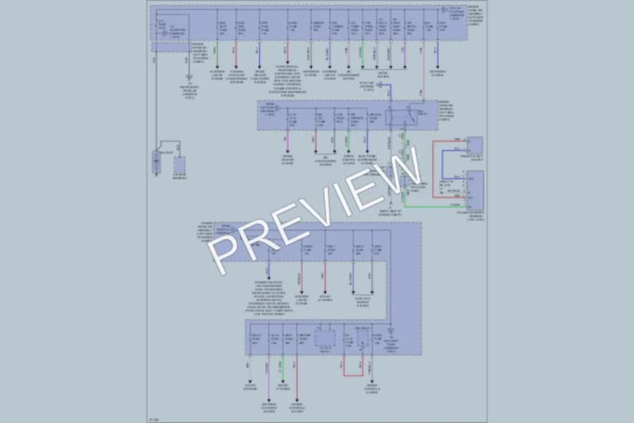 2012 Lexus GX460 Power Distribution wiring diagram preview
