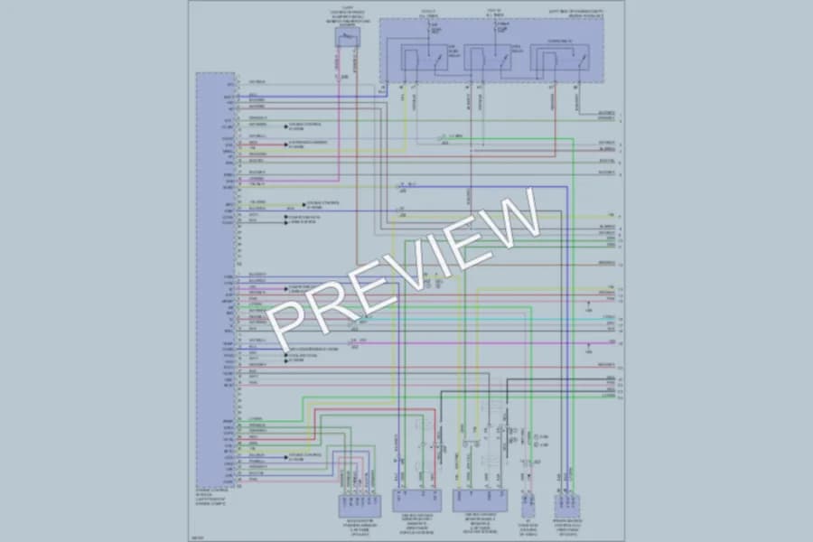 2012 Lexus IS250 Engine Performance wiring diagram preview