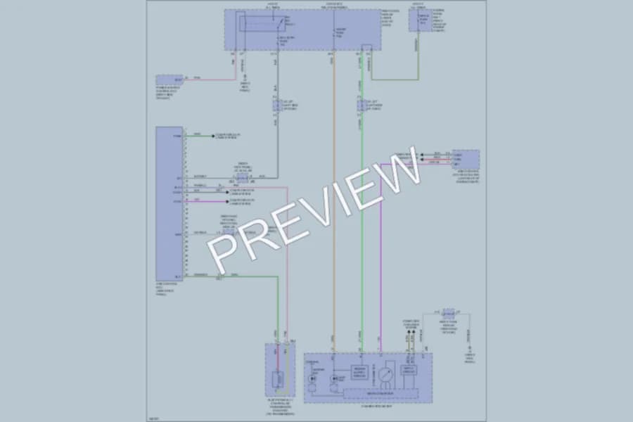 2012 Lexus IS250 Transmission wiring diagram preview