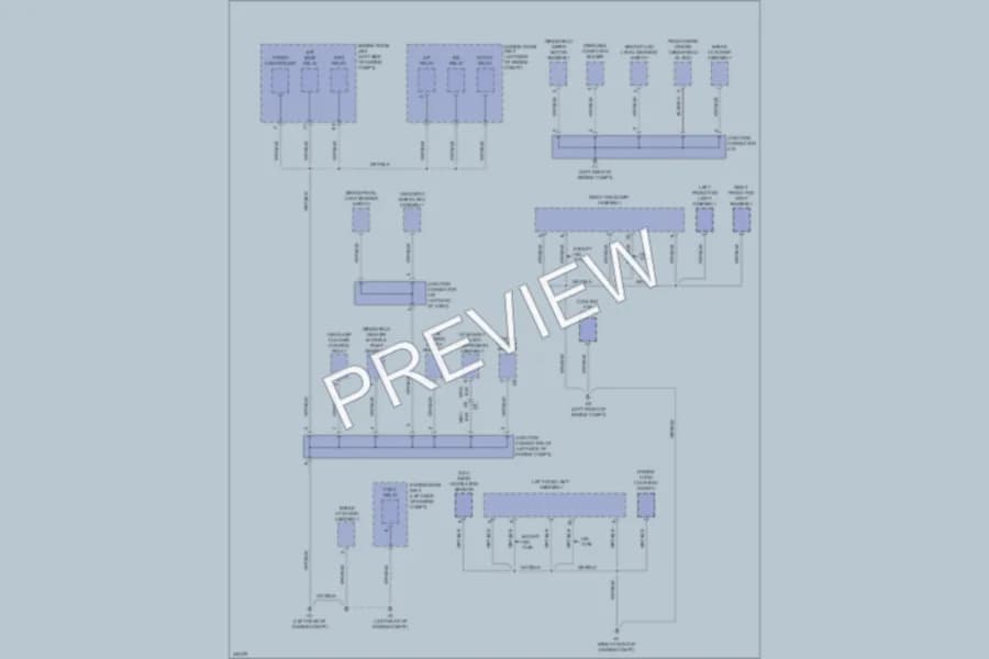 2012 Lexus IS250C Ground Distribution wiring diagram preview