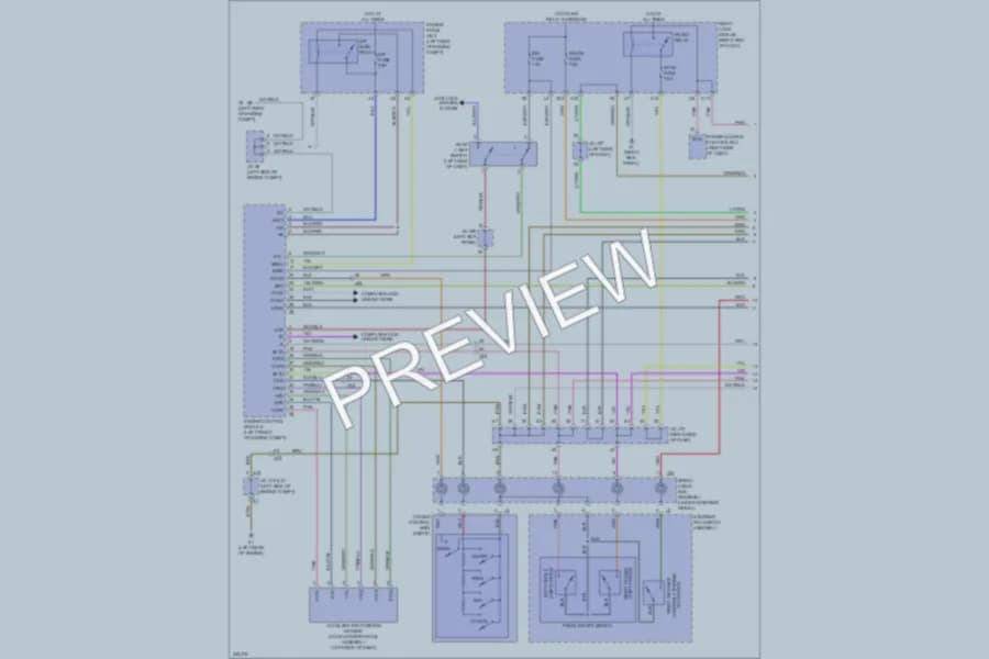 2012 Lexus IS350C Cruise Control wiring diagram preview