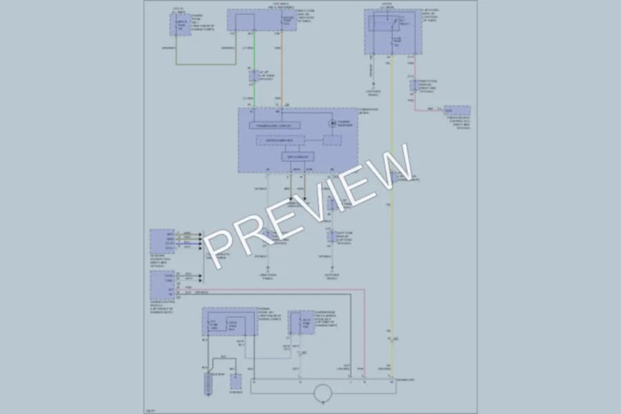 2012 Lexus IS350C Starting Charging wiring diagram preview