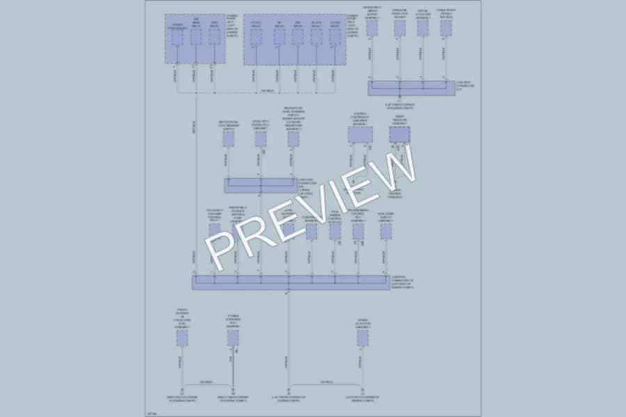 2012 Lexus ISF Ground Distribution wiring diagram preview