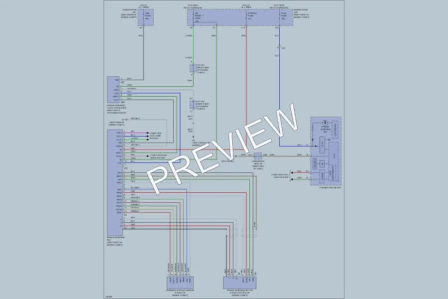 2012 Lexus LS460 Electronic Power Steering wiring diagram preview