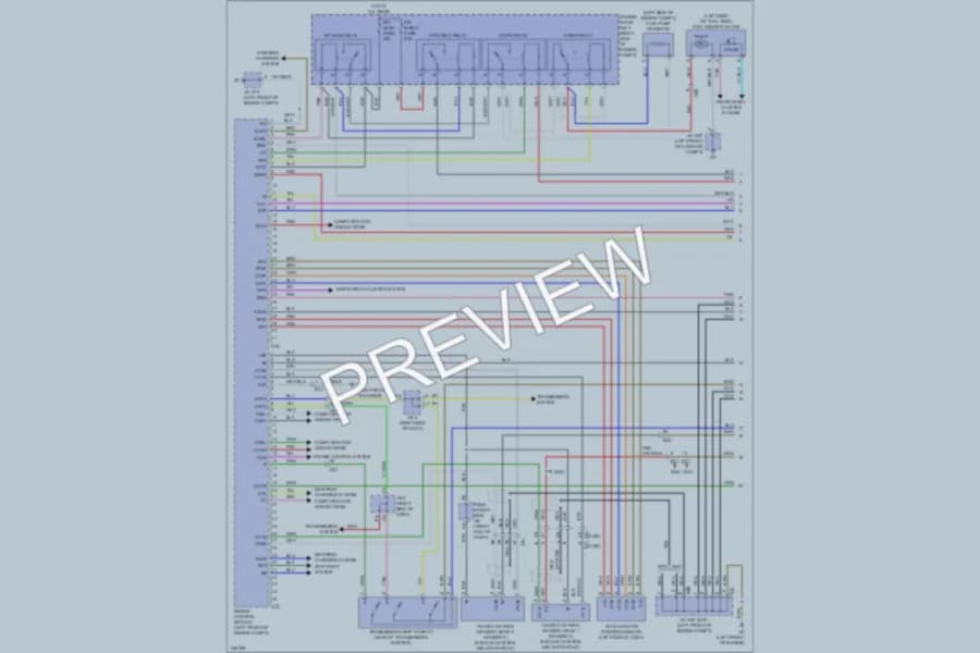2012 Lexus LS460 Engine Performance wiring diagram preview