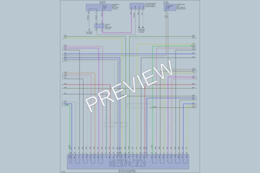 2012 Lexus LS600h Anti Lock Brakes wiring diagram preview
