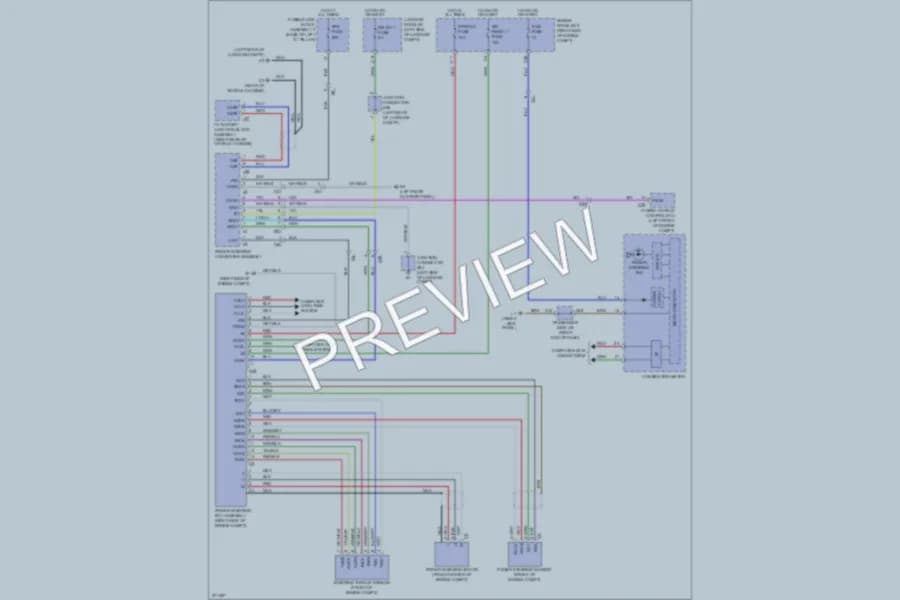 2012 Lexus LS600h Electronic Power Steering wiring diagram preview