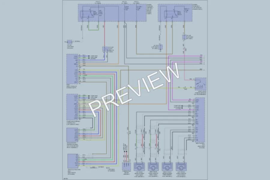 2012 Lexus RX450h Cruise Control wiring diagram preview