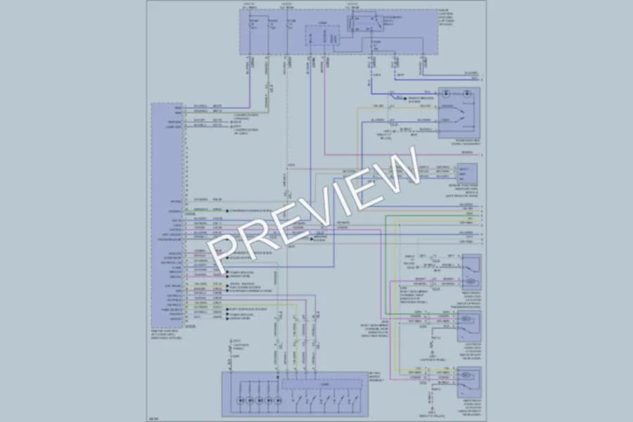 2012 Lincoln MKS Anti Theft wiring diagram preview