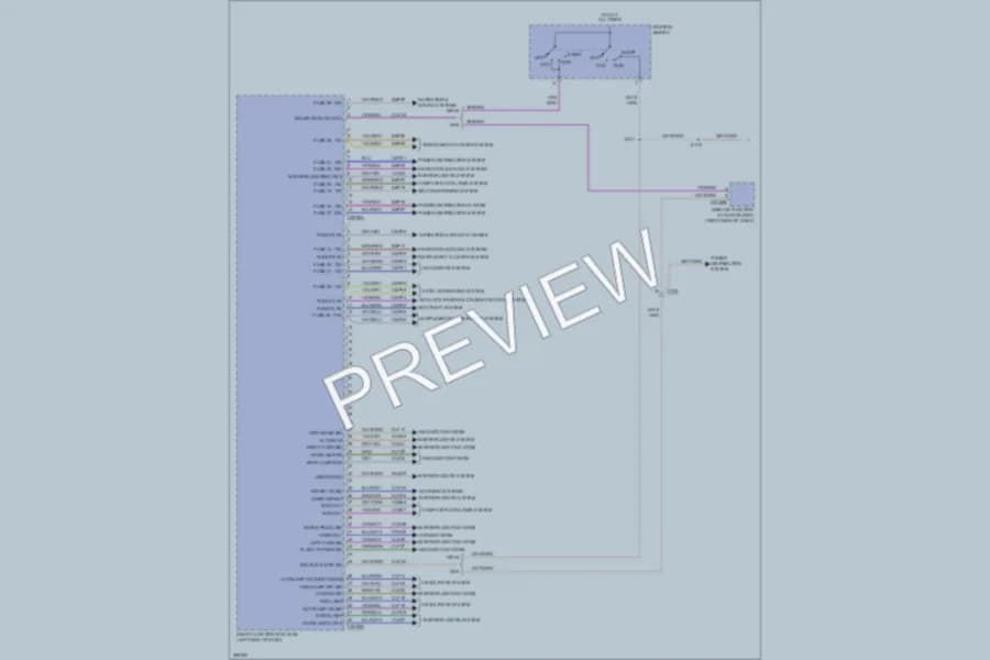 2012 Lincoln MKS Body Control Modules wiring diagram preview