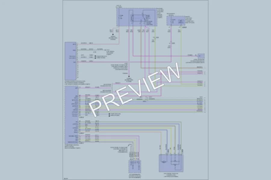 2012 Lincoln MKT Cruise Control wiring diagram preview