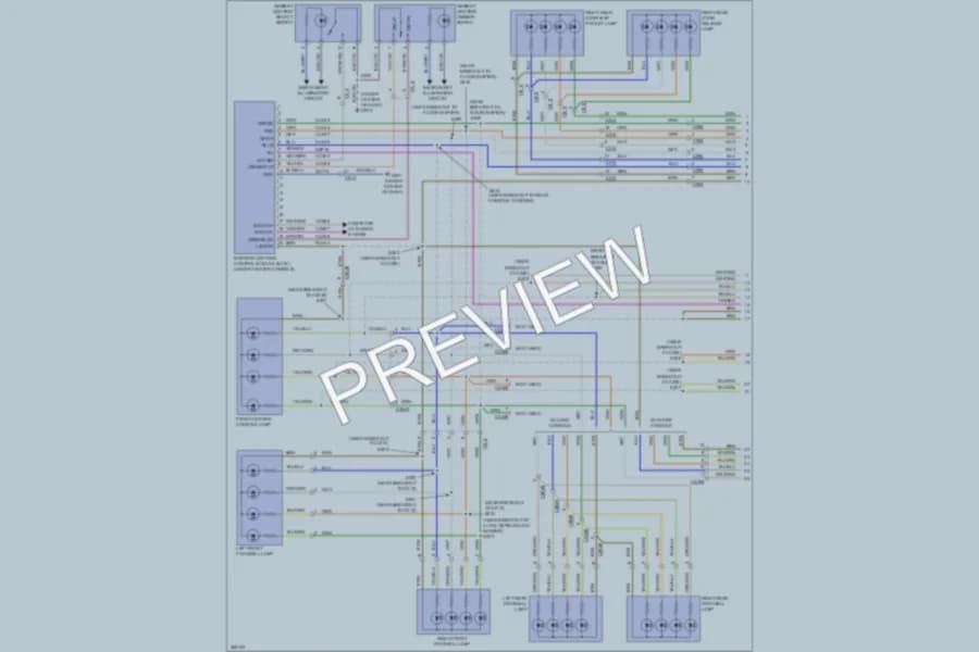 2012 Lincoln MKT Interior Lights wiring diagram preview