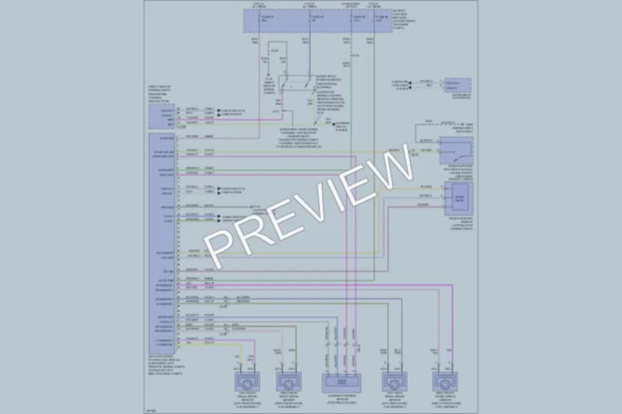2012 Lincoln NavigatorL Anti Lock Brakes wiring diagram preview