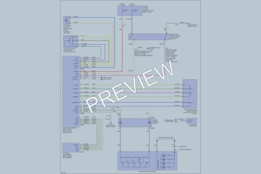 2012 Lincoln NavigatorL Cruise Control wiring diagram preview