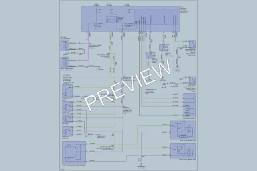 2012 Lincoln NavigatorL Interior Lights wiring diagram preview