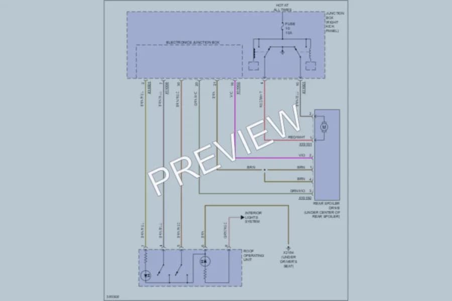 2012 MINI Cooper Active Bodyworks wiring diagram preview