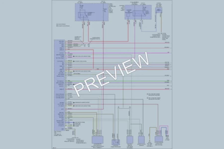 2012 MINI Cooper Engine Performance wiring diagram preview